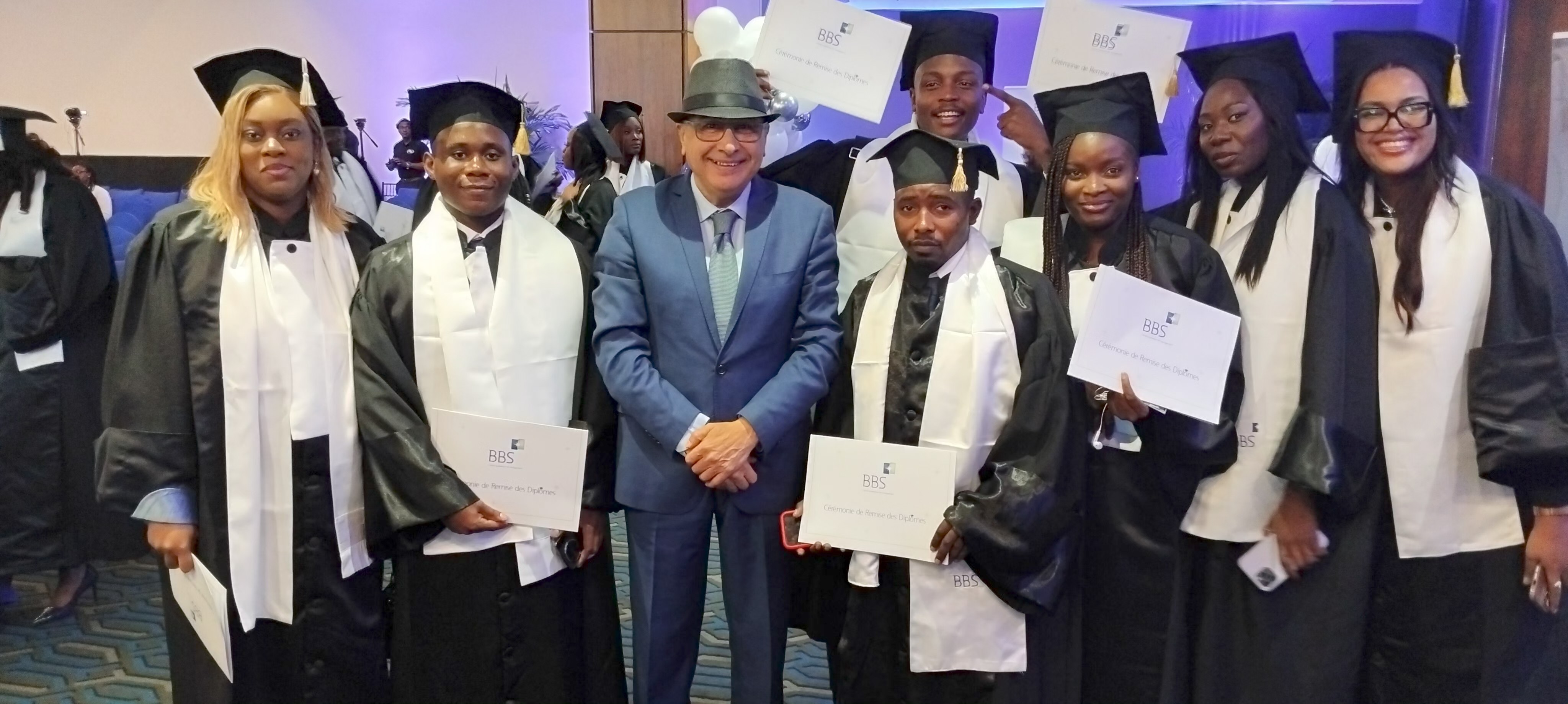 Cérémonie de remise des diplômes BGFI Business School (BBS)