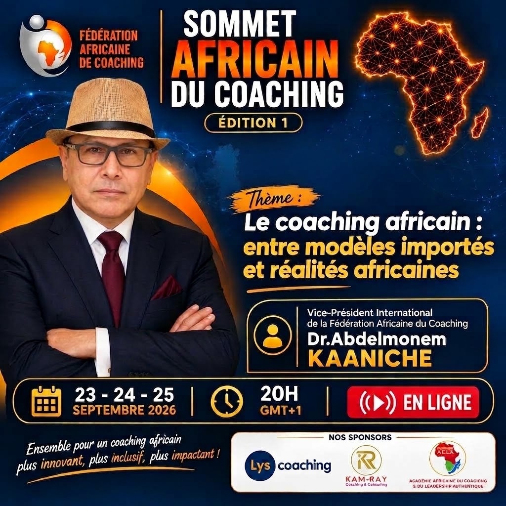 SOMMET AFRICAIN DU COACHING Septembre 2026 — COMPRENDRE. INNOVER. TRANSFORMER.