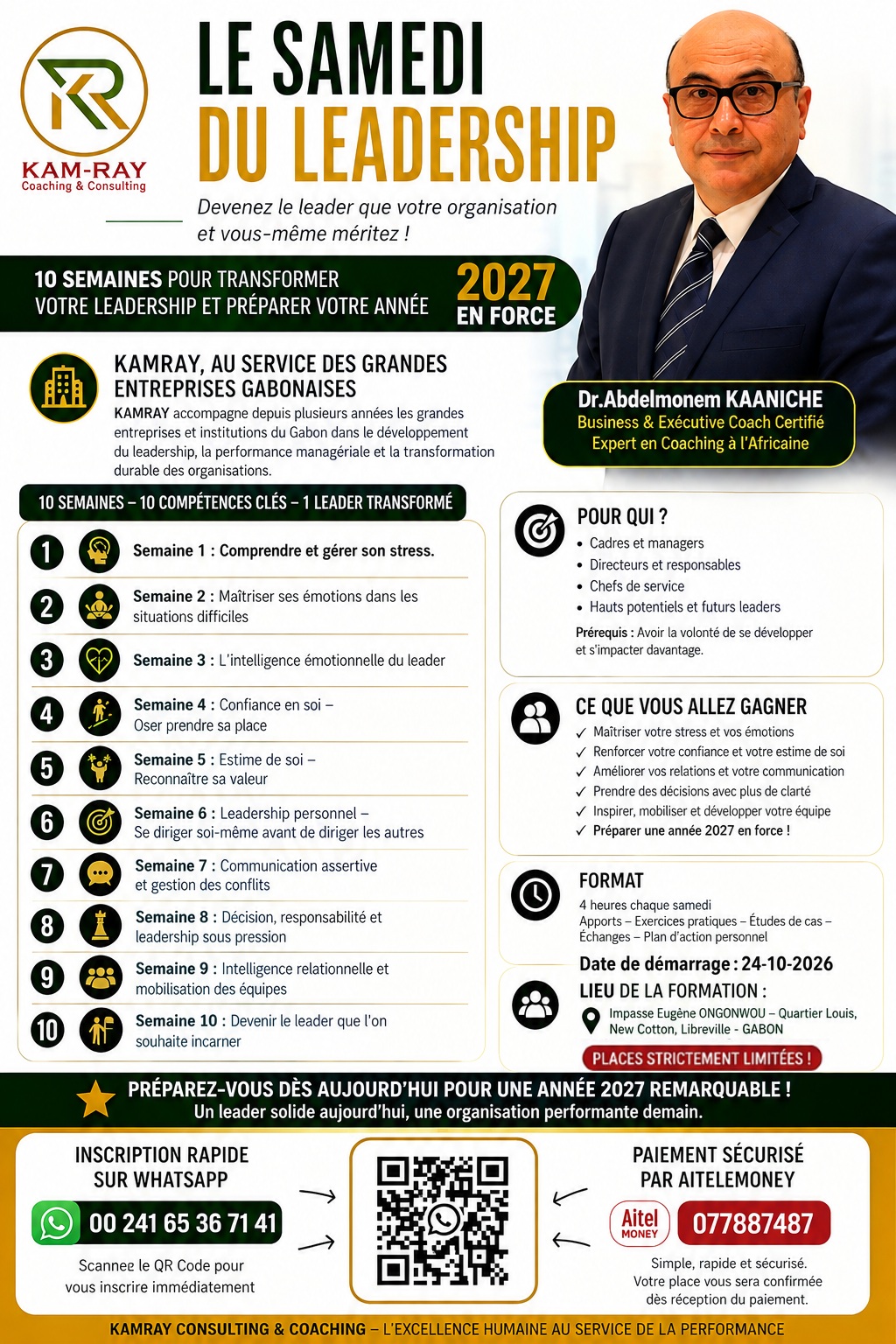 Le Samedi du Leadership à Libreville au Gabon 