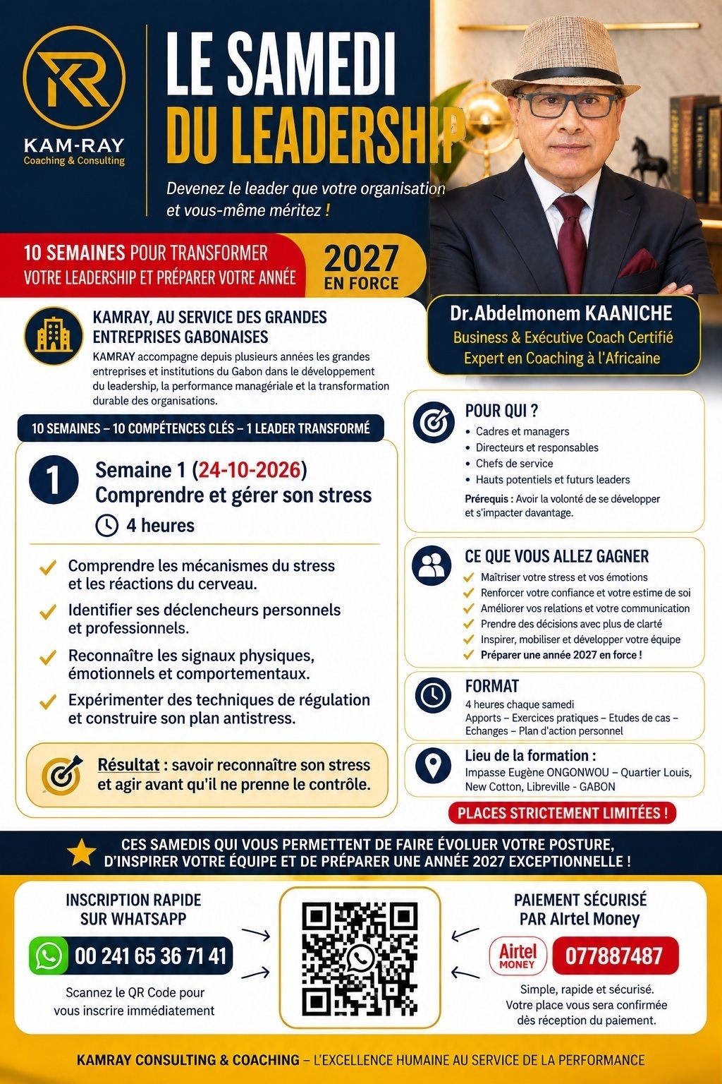 LE SAMEDI DU LEADERSHIP — SEMAINE 1